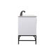 Eugene 60 X 22 X 33.5 inch White Vanity Sink Set