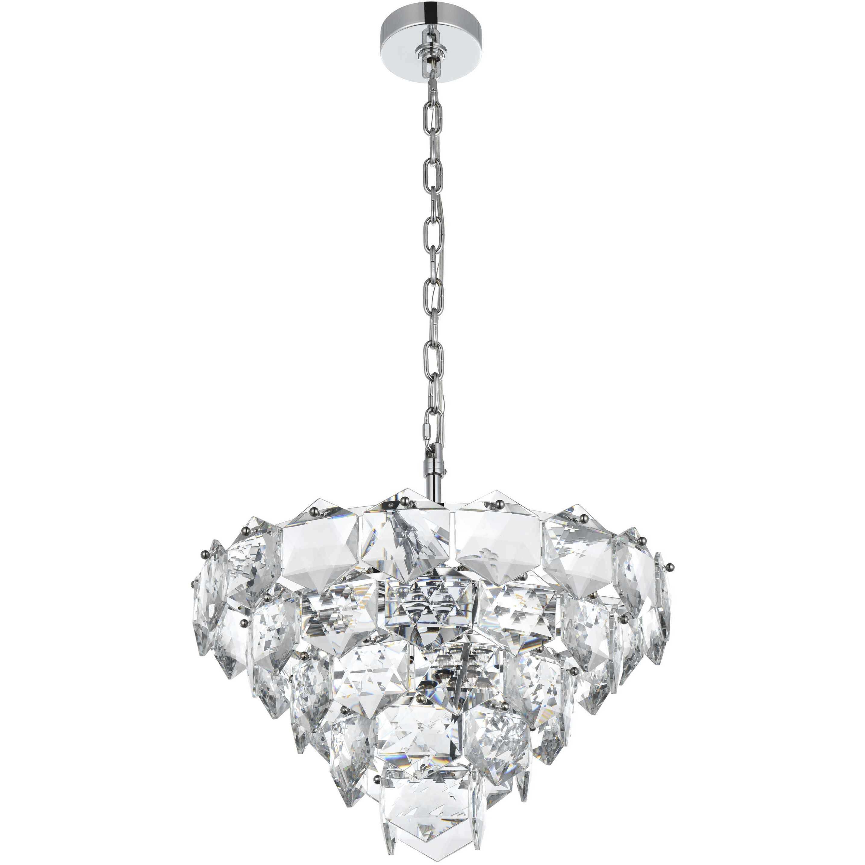 Adaline 8 Light 20 inch Chrome Chandelier Ceiling Light