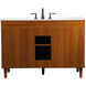 Baldwin 48 X 22 X 34 inch Teak Vanity Sink Set