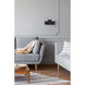 Graham 2 Light 11 inch Black Wall Sconce Wall Light
