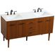 Cyrus 60 X 22 X 34 inch Teak Vanity Sink Set