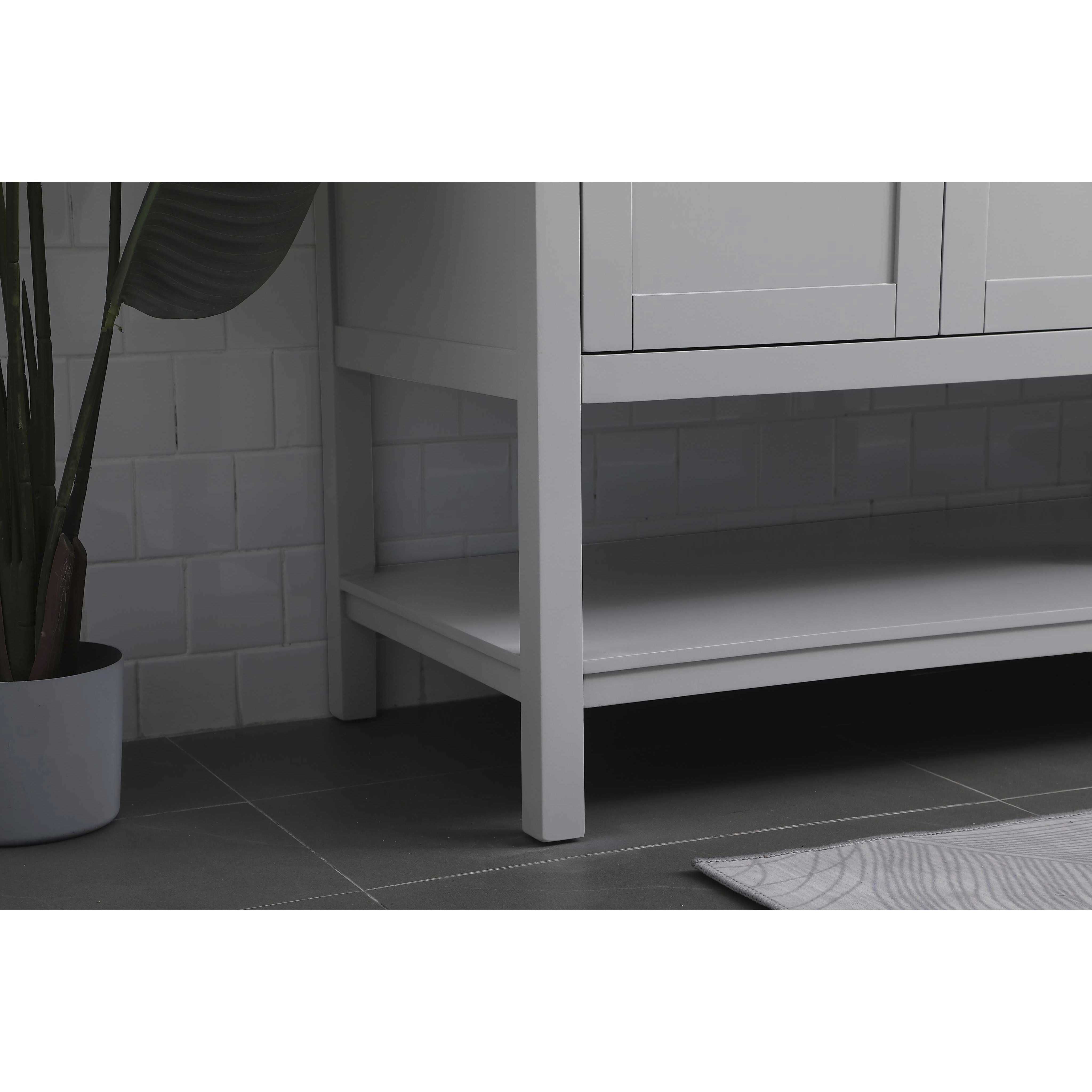 Heath 72 X 21.5 X 35 inch Grey Vanity Sink Set