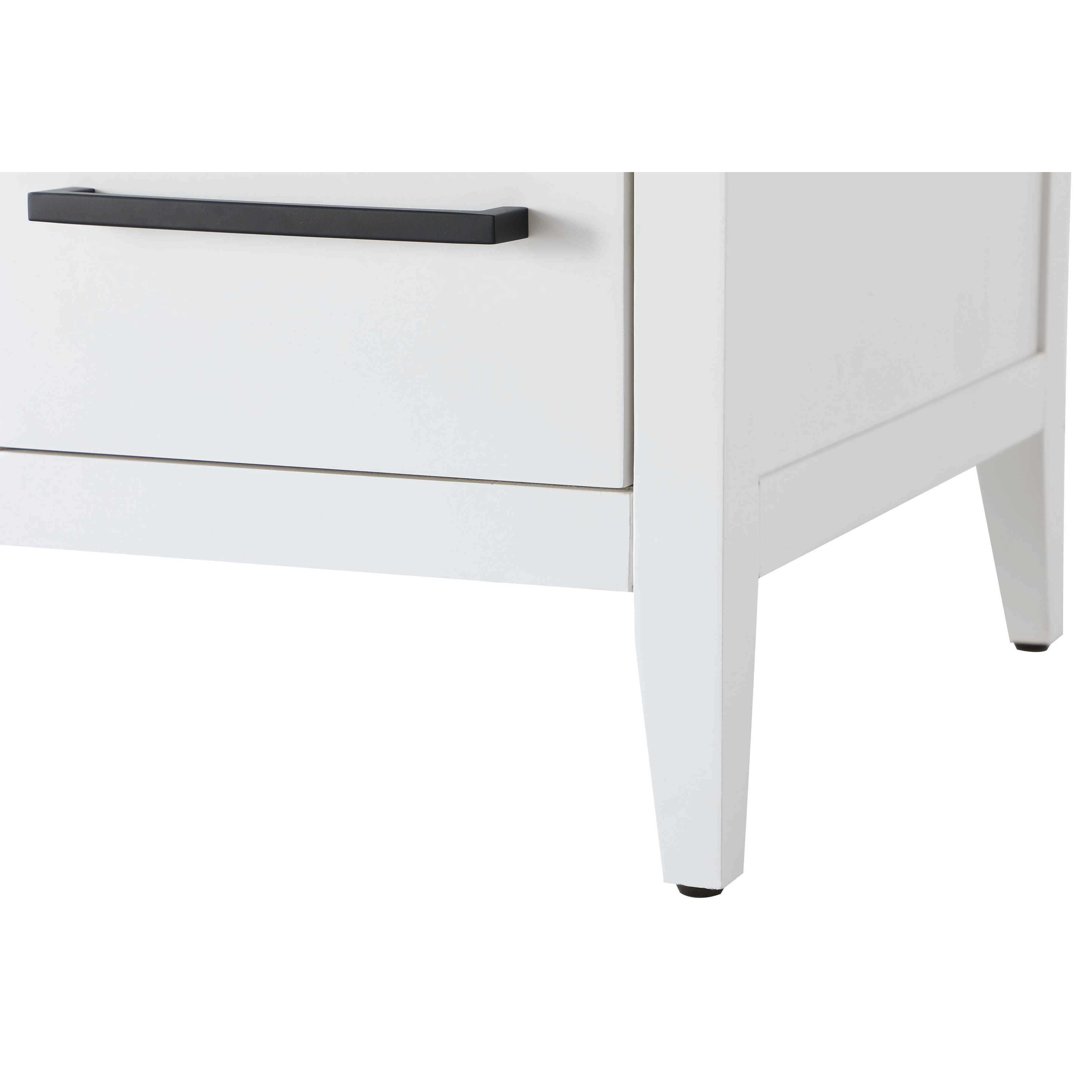Millie 60 X 35 inch White Bathroom Vanity Cabinet