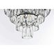 Josephine 6 Light 18 inch Black Flush Mount Ceiling Light