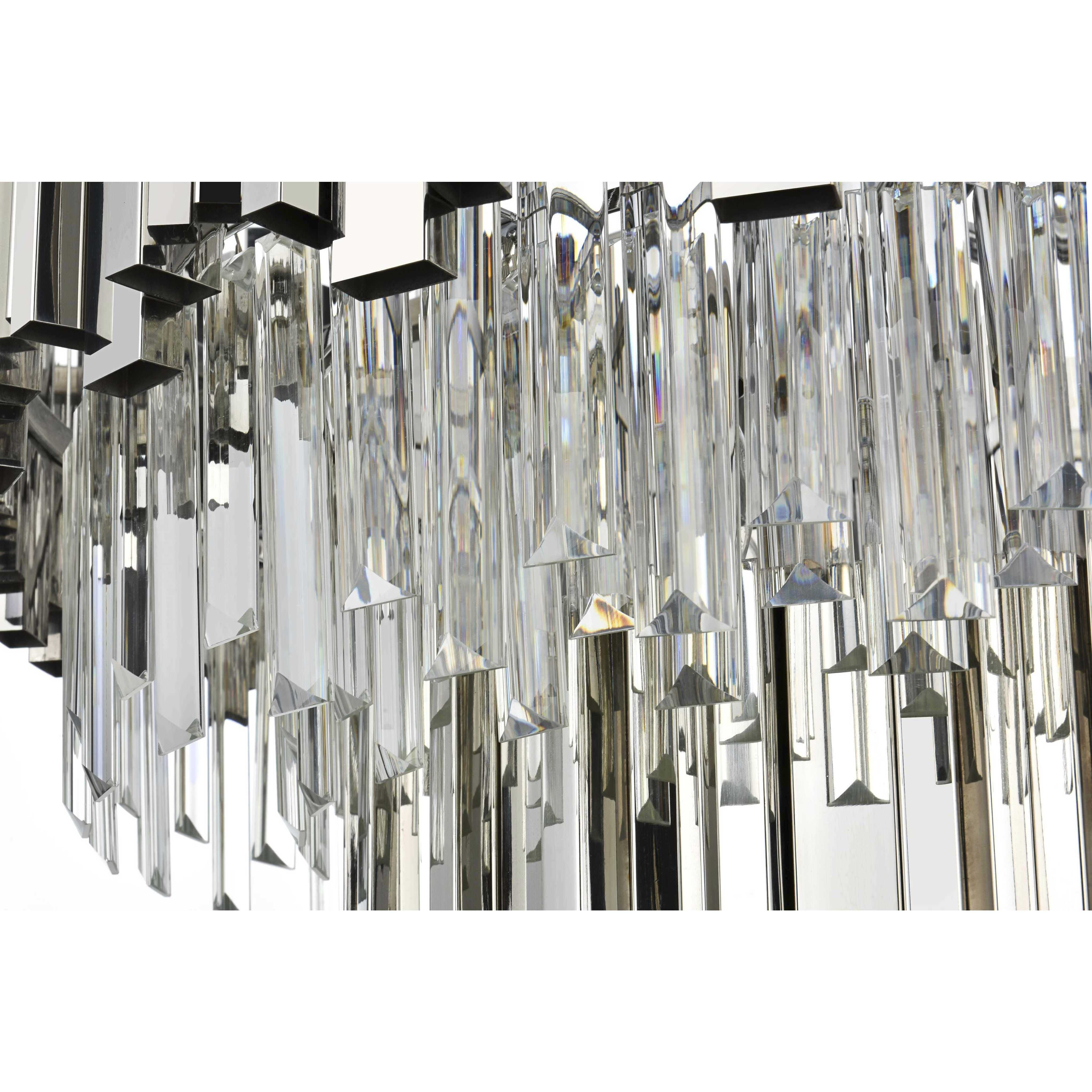 Willow 8 Light 24 inch Chrome Chandelier Ceiling Light