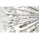 Vera 74 Light 44 inch Chrome Chandelier Ceiling Light