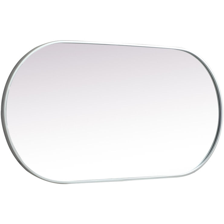 Asha 48 X 24 inch Silver Mirror in 24 x 48