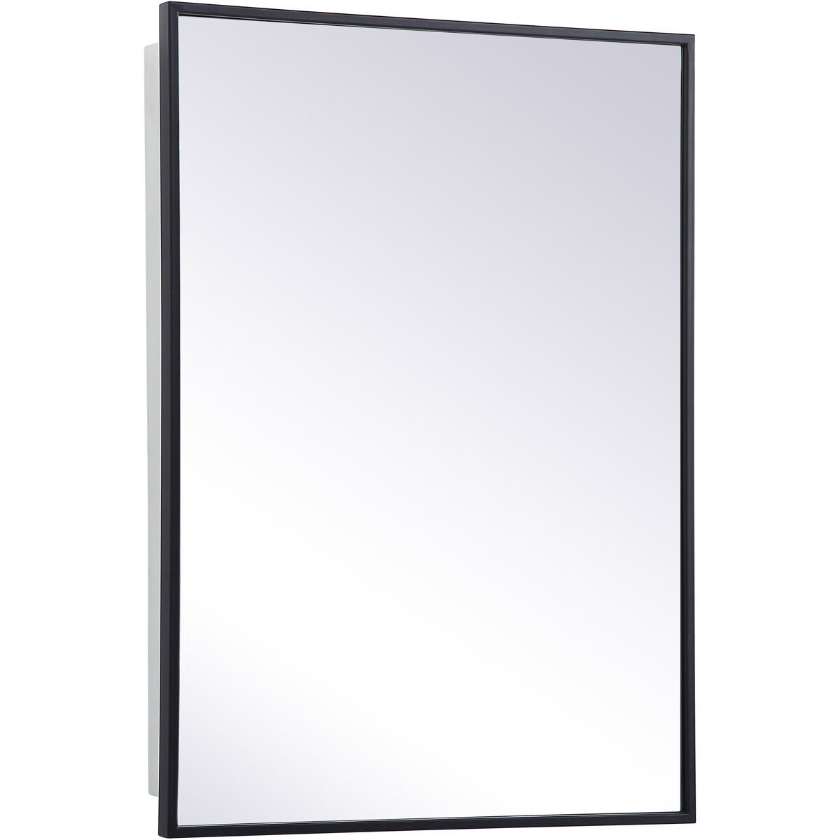 Wyn 28 X 20 inch Black Medicine Cabinet