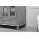 Rhodes 60 X 22 X 35 inch Grey Vanity Sink Set