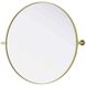 Amoura 30 X 30 inch Brass Mirror