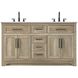 Remington 60 X 35 inch Natural Oak Bathroom Vanity Cabinet