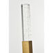 Noemi 8 Light 12 inch Satin Gold Pendant Ceiling Light