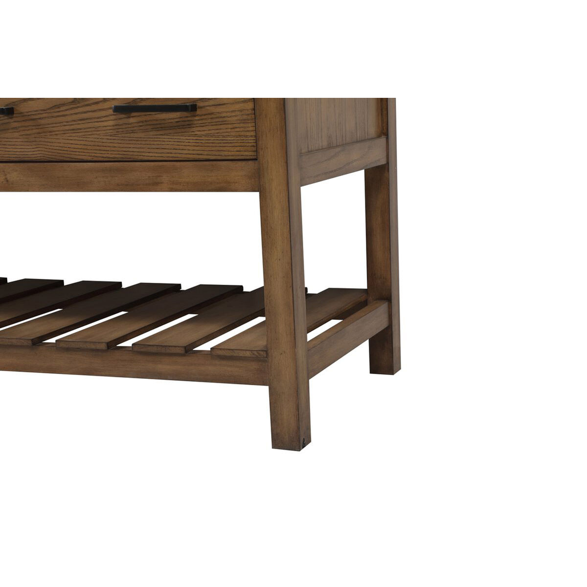 Clement 72 X 22 X 34.13 inch Driftwood Bathroom Vanity Cabinet