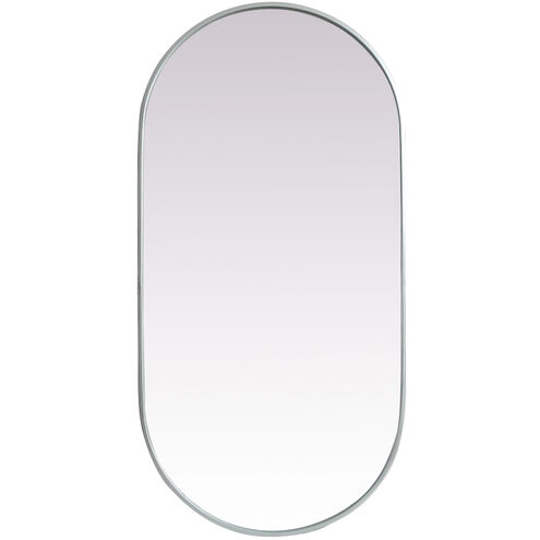 Asha 48 X 24 inch Silver Mirror in 24 x 48