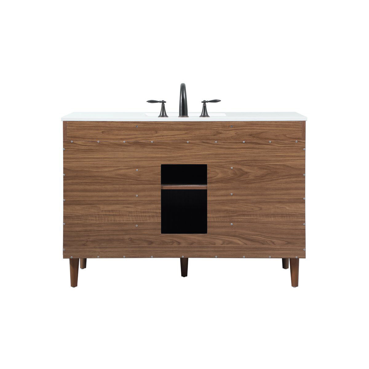 Baldwin 48 X 22 X 34 inch Walnut Brown Vanity Sink Set in Not Included