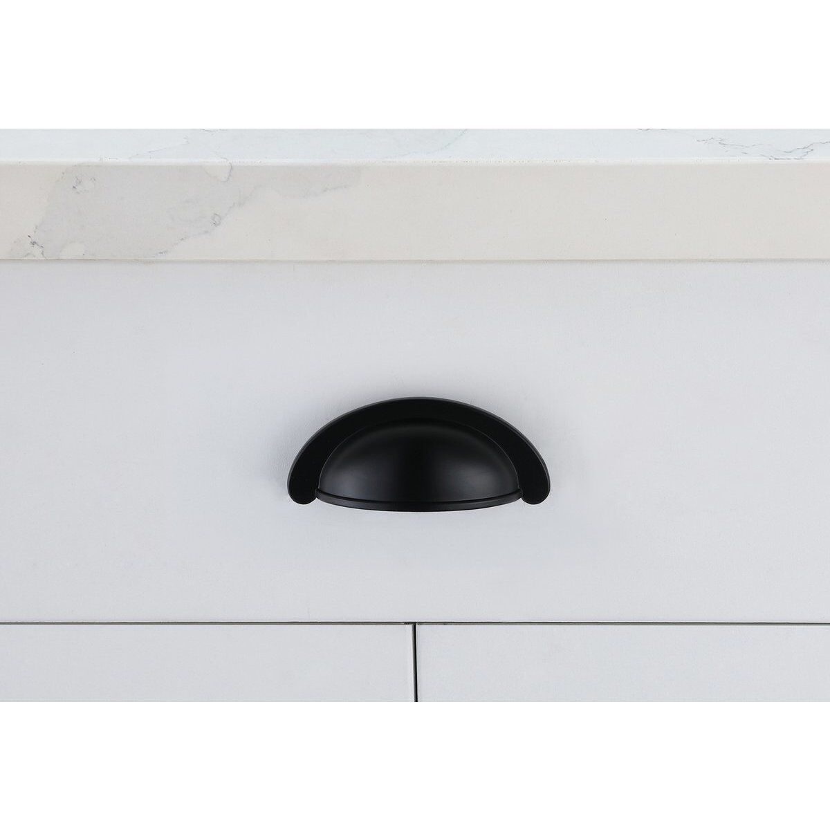 Claude Matte Black Hardware Drawer Pull, Set of 10