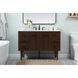 Cyrus 48 X 22 X 33.5 inch Walnut Vanity Sink Set in Not Included