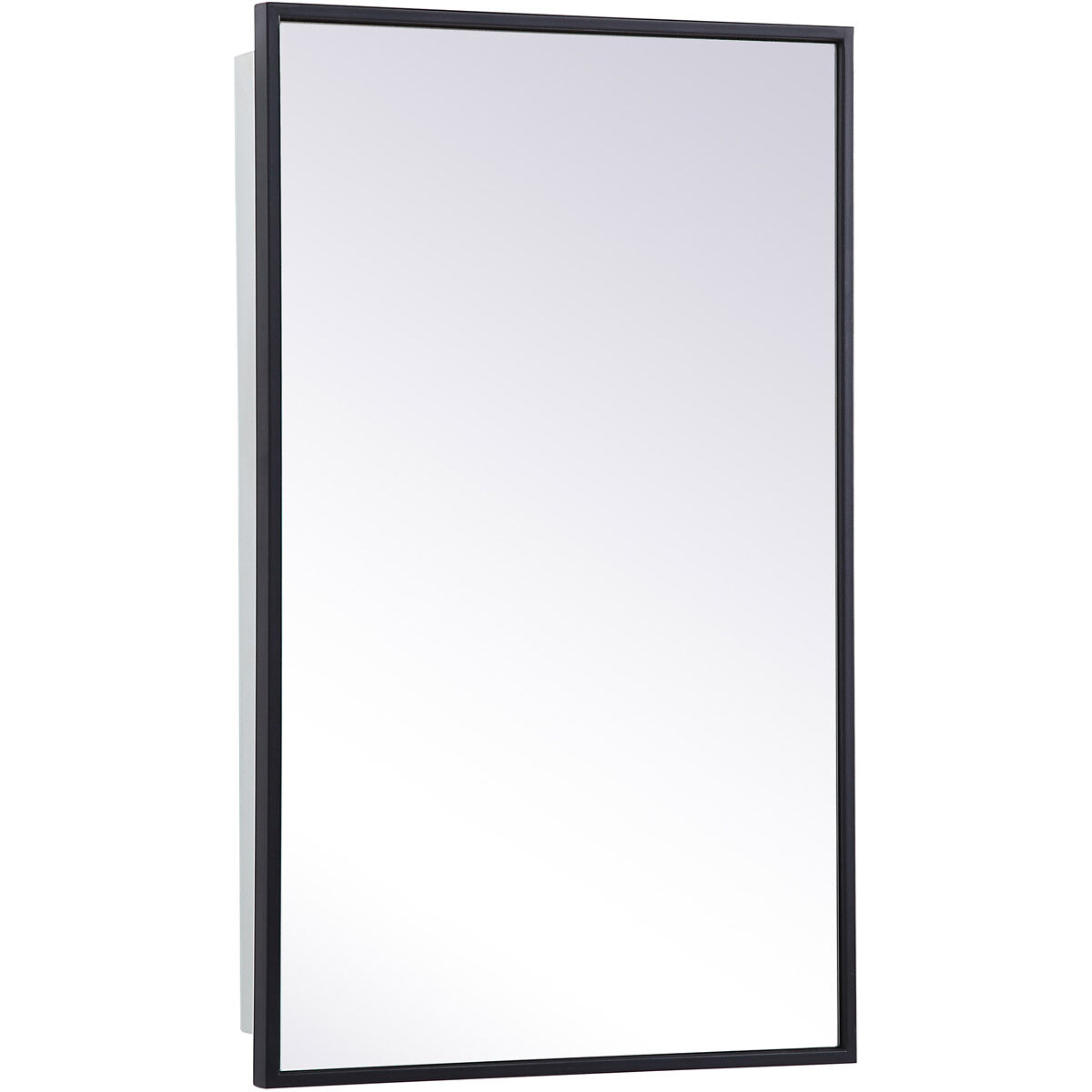 Wyn 28 X 17 inch Black Medicine Cabinet