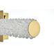 Bowen 1 Light 36 inch Satin Gold Wall Sconce Wall Light