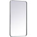 Evermore 36 X 20 inch Silver Mirror