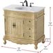 Danville 36 X 36 inch Antique Beige Bathroom Vanity Cabinet