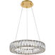 Monroe 18 inch Gold Pendant Ceiling Light