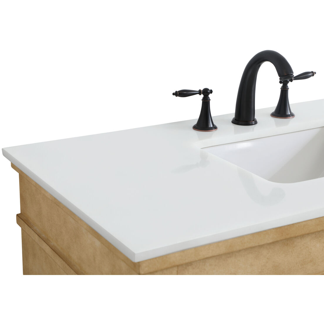 Lexington 42 X 21.5 X 35 inch Antique Beige Vanity Sink Set