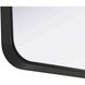 Remy 36 X 27 inch Black Mirror