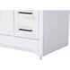 Remington 48 X 35 inch White Bathroom Vanity Cabinet