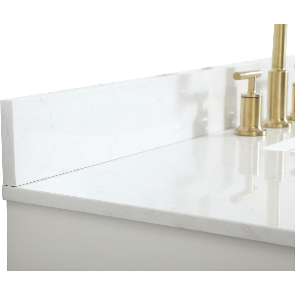 Blake 48 X 22 X 34 inch White Vanity Sink Set