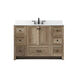 Soma 48 X 19 X 34 inch Natural Oak Vanity Sink Set