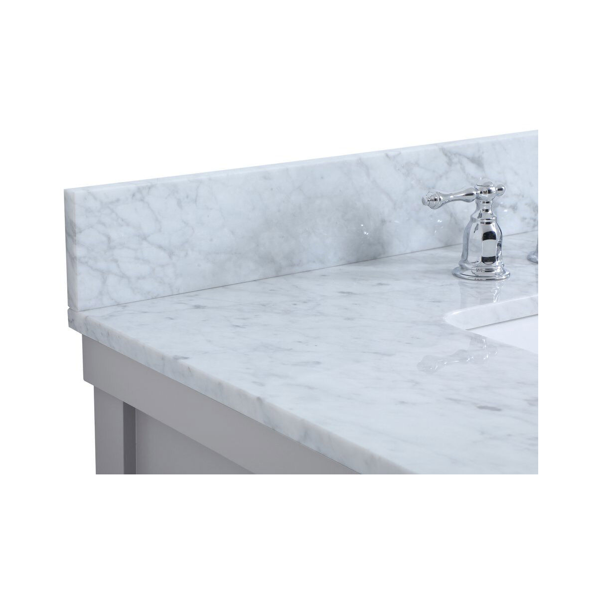 Clement 36 X 22 X 34 inch Grey Bathroom Vanity Cabinet