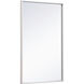 Monet 28 X 28 inch White Wall Mirror