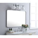 Evermore 40 X 27 inch Silver Mirror