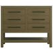 Karson 42 X 34 inch Chestnut Brown Bathroom Vanity Cabinet in Not Included