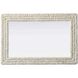 Marlowe 36 X 24 inch Linen White Mirror