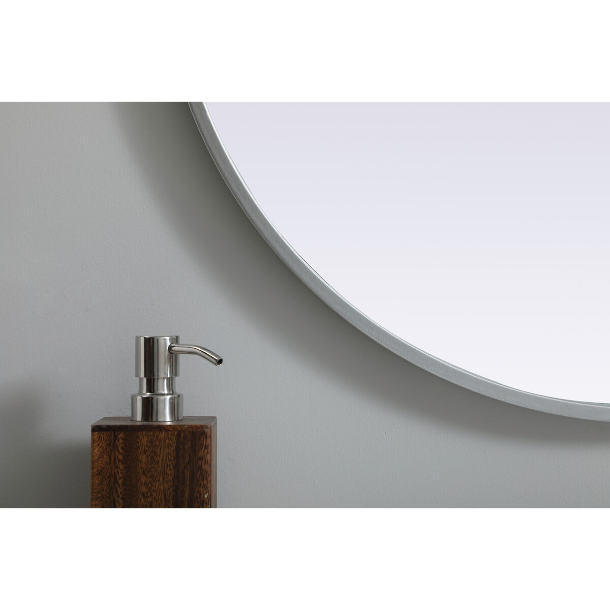 Asha 40 X 24 inch Silver Mirror in 24 x 40