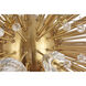 Vera 38 Light 48 inch Gold Pendant Ceiling Light