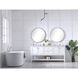 Metropolis 72 X 22 X 34 inch White Vanity Sink Set