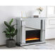 Raiden Clear Mantle with Fireplace