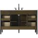 Blakely 54 X 34 inch Chocolate Oak Bathroom Vanity Cabinet
