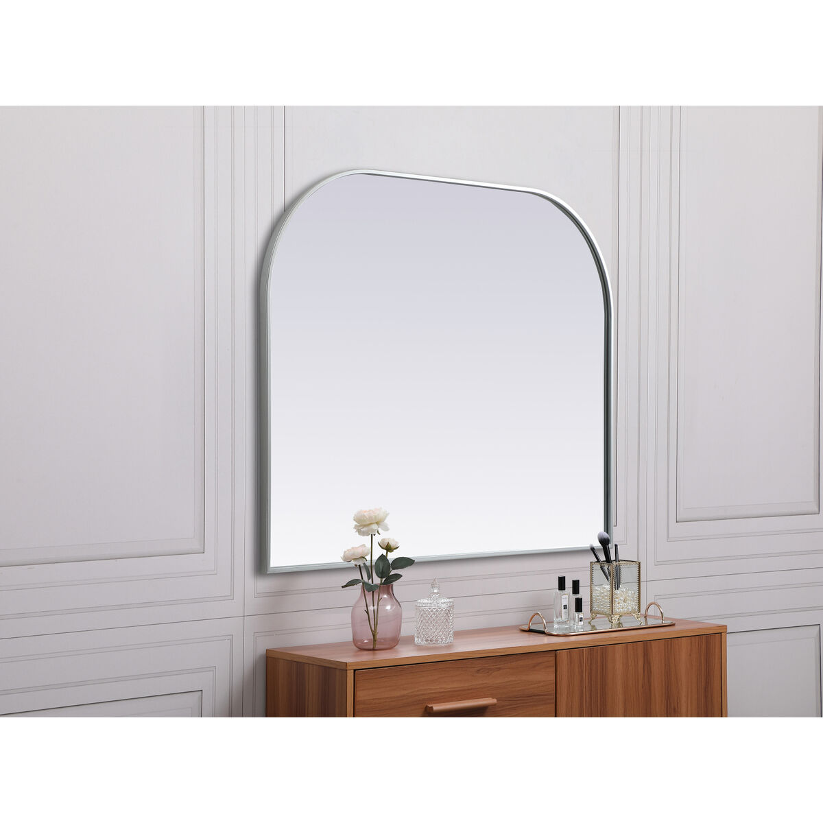 Blaire 42 X 34 inch Silver Mirror