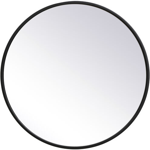 Eternity 21 X 21 inch Black Wall Mirror