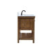 Clement 42 X 22 X 34.13 inch Driftwood Bathroom Vanity Cabinet