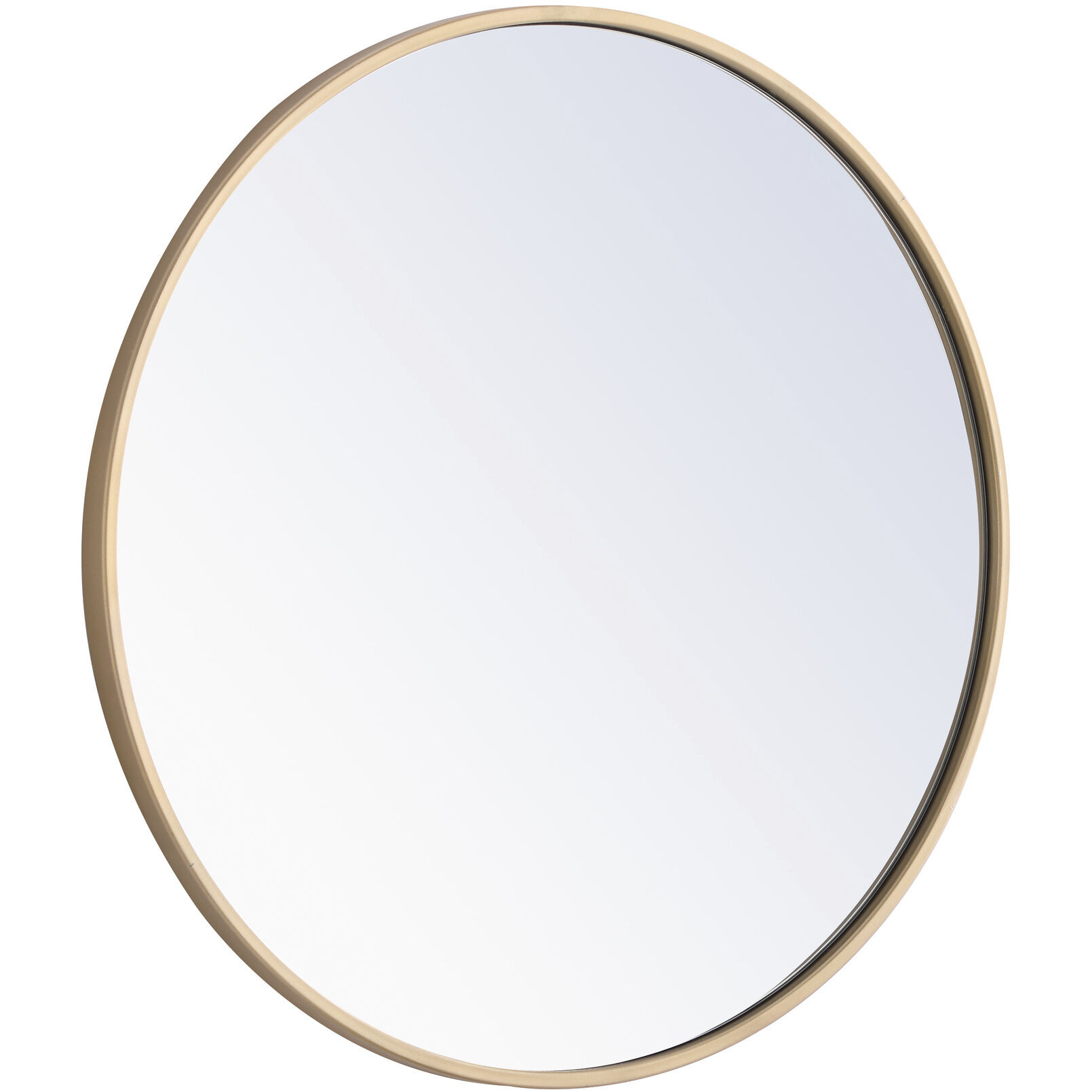 Eternity 24 X 24 inch Brass Wall Mirror