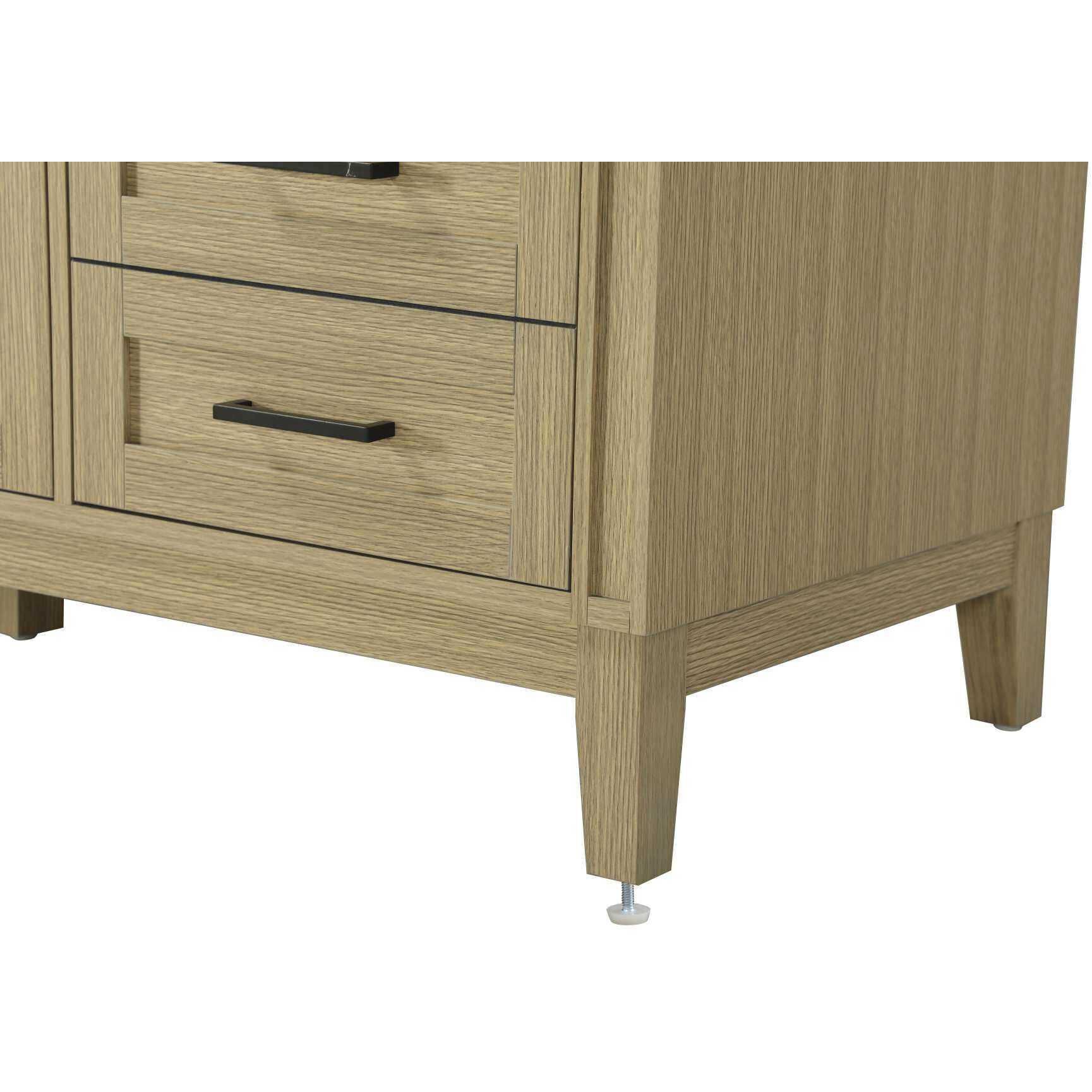 Virginia 60 X 35 inch Honey Brown Bathroom Vanity Cabinet