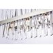 Serephina 24 Light 42 inch Chrome Linear Chandelier Ceiling Light