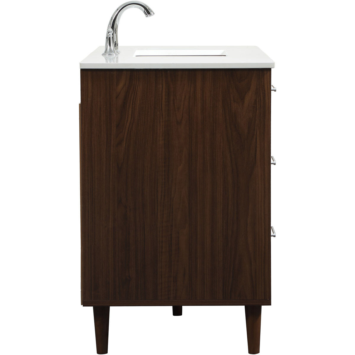 Baldwin 48 X 22 X 34 inch Walnut Vanity Sink Set