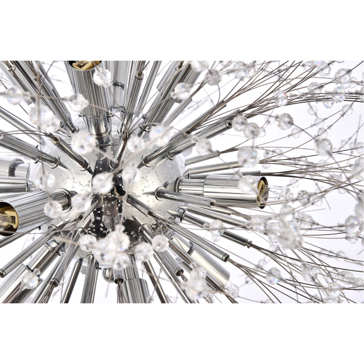 Solace 12 Light 24 inch Chrome Pendant Ceiling Light