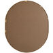 Asha 36 X 30 inch Brass Mirror in 30 x 36